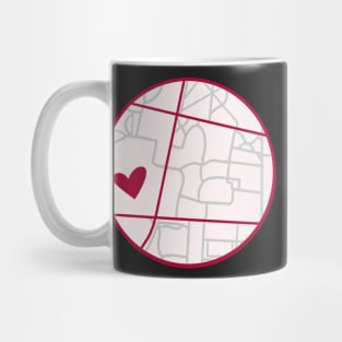 University of Alabama Campus Map Mug